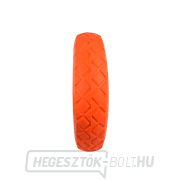 Talicskakerék 4.00-8 tömör PU narancssárga/(5) Előnézet 