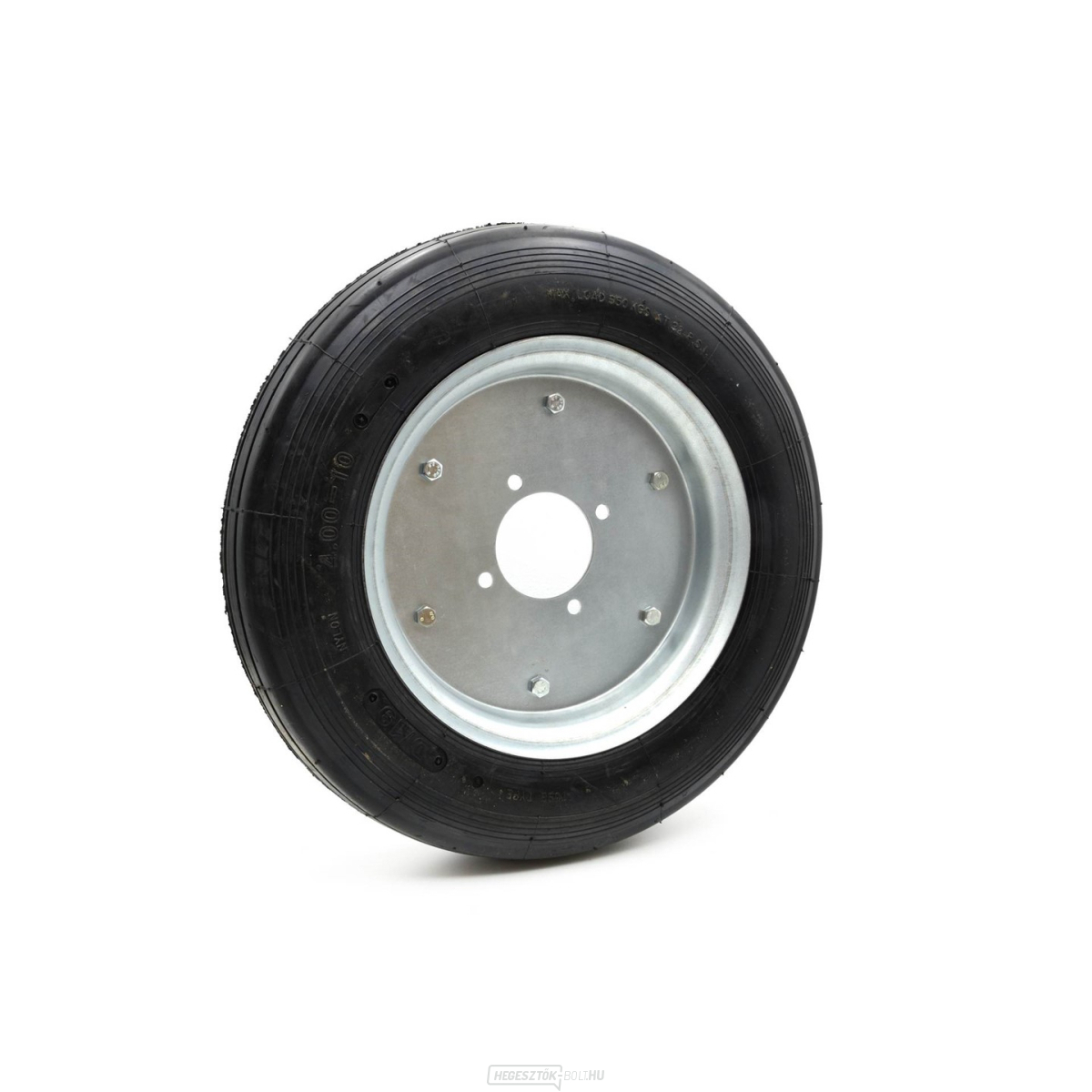 Pneumatikus kerék belső csővel 4.00-10-es gereblyéhez