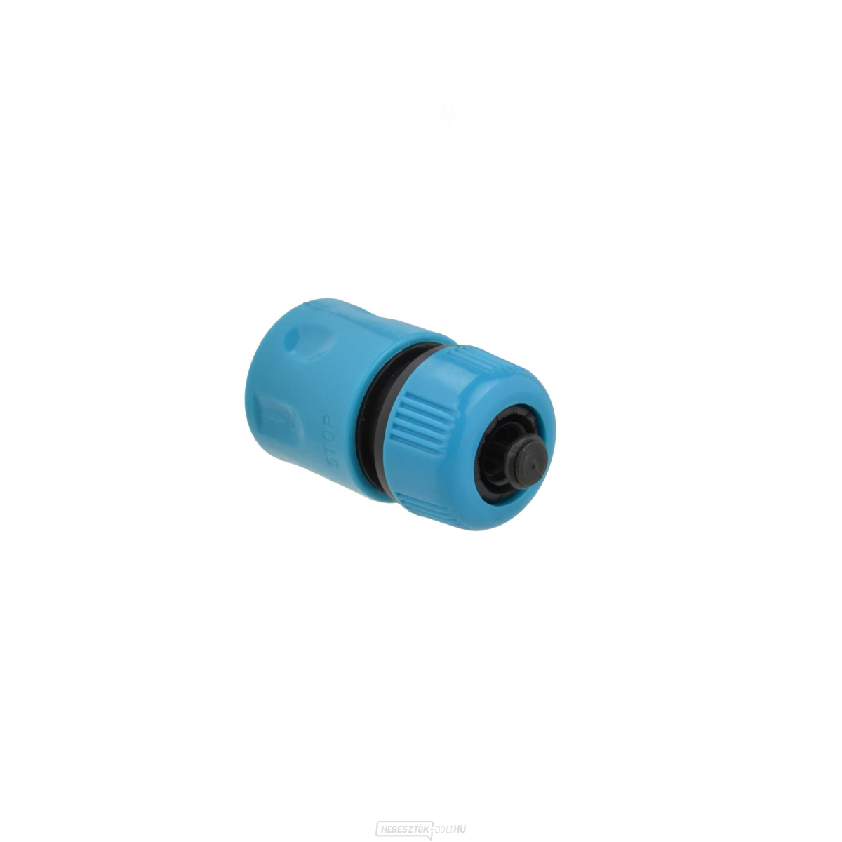 Gyorscsatlakozó 1/2" stopperrel/buborékkal KÉK VONAL (20/200)