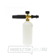 Professzionális habosító készülék a K2-K7 sorozatú magasnyomású mosókhoz, 1L (30) adapterrel. Professzionális habosító készülék a K2-K7 sorozatú magasnyomású mosókhoz, 1L (30) adapterrel. gallery main image