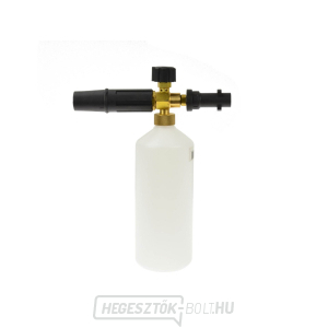 Professzionális habosító készülék a K2-K7 sorozatú magasnyomású mosókhoz, 1L (30) adapterrel. Professzionális habosító készülék a K2-K7 sorozatú magasnyomású mosókhoz, 1L (30) adapterrel. gallery main image