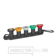 Gyorsan csatlakoztatható fúvókák készlete magasnyomású mosókhoz 5 in. (200) Gyorsan csatlakoztatható fúvókák készlete magasnyomású mosókhoz 5 in. (200) gallery main image