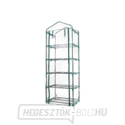 Mini kerti üvegház - erkély 5 polc  Előnézet 