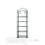 Mini kerti üvegház - erkély 5 polc  Előnézet 