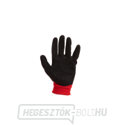Védőkesztyű GEKO r.7/latex piros/ (12/240) Előnézet 