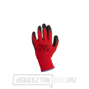 Védőkesztyű GEKO r.11/latex piros/ (12/240) Előnézet 