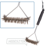 Drótkefe 31x17cm - a grill tisztításához (100) Drótkefe 31x17cm - a grill tisztításához (100) gallery main image