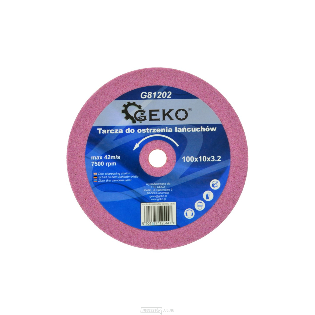Láncélegeztető kerék 100x10x3.2 (100)