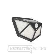 Napelemes lámpa szürkület- és mozgásérzékelővel 50W (100led reflektor) (100) Napelemes lámpa szürkület- és mozgásérzékelővel 50W (100led reflektor) (100) gallery main image