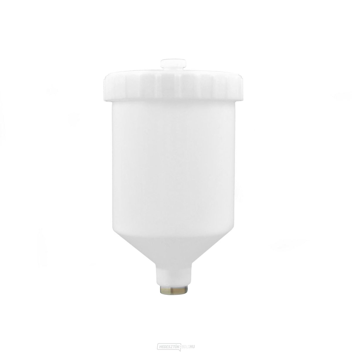 Műanyag tartály festékszóró pisztolyhoz 600cc, belső menet (48/50/100)