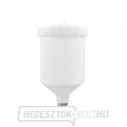 Műanyag tartály festékszóró pisztolyhoz 600cc, belső menet (48/50/100) Műanyag tartály festékszóró pisztolyhoz 600cc, belső menet (48/50/100) gallery main image