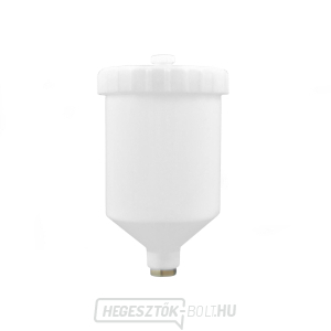 Műanyag tartály festékszóró pisztolyhoz 600cc, belső menet (48/50/100) Műanyag tartály festékszóró pisztolyhoz 600cc, belső menet (48/50/100) gallery main image