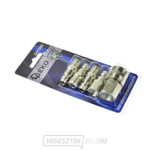 Pneumatikus gyorscsatlakozókészlet 5el.  (100) Pneumatikus gyorscsatlakozókészlet 5el.  (100) gallery main image