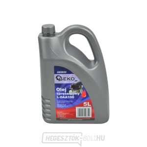 Kompresszorolaj L-DAA100 GEKO 5L (3) Kompresszorolaj L-DAA100 GEKO 5L (3) gallery main image