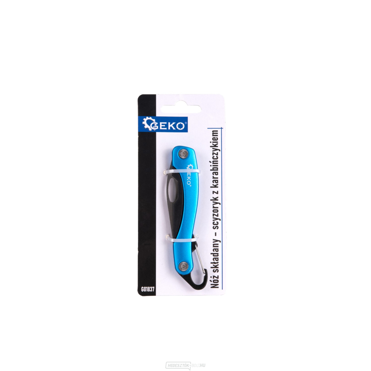 Összecsukható kés - bicska karabinerrel (120)