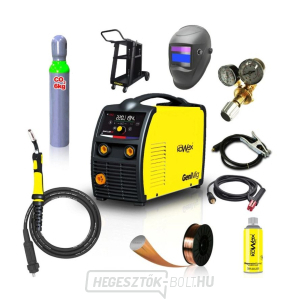 Kowax Genimig 220 LCD + égő + kábelek + piros. Szelep + burkolat + huzal + spray + kosár + reduktor + Co2 palack gallery main image