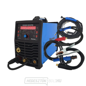 Inverteres hegesztőgép Sherman DIGIMIG 200 MTM + Kábelek + Zseblámpa Inverteres hegesztőgép Sherman DIGIMIG 200 MTM + Kábelek + Zseblámpa gallery main image