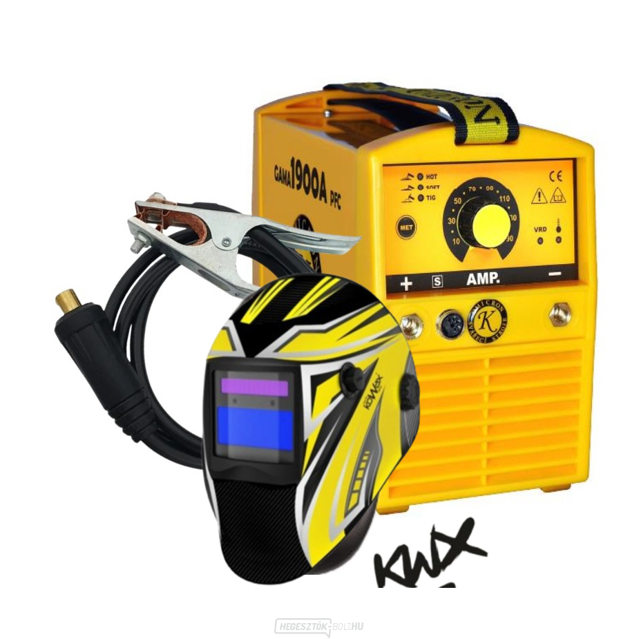 Hegesztési inverter GAMA 1900A PFC kábelek motorháztetője