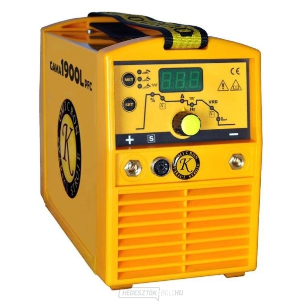 Hegesztő inverter GAMA 1900L PFC