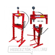 Hidraulikus prés 20t csúszódugattyús kézi és lábszivattyúval Hidraulikus prés 20t csúszódugattyús kézi és lábszivattyúval gallery main image