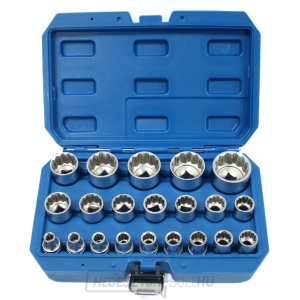 Tizenkét hegyes fej készlet | Dugókulcsok | Gola dió | Matabro MB-SOC01, 8 - 36 mm 1/2 Tizenkét hegyes fej készlet | Dugókulcsok | Gola dió | Matabro MB-SOC01, 8 - 36 mm 1/2 gallery main image