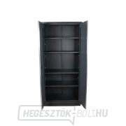 Kétajtós magas szekrény Matabro MB-TGB1336 | 4 polc | 915x458x2000 mm Előnézet 