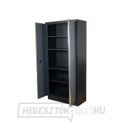 Kétajtós magas szekrény Matabro MB-TGB1336 | 4 polc | 915x458x2000 mm Előnézet 