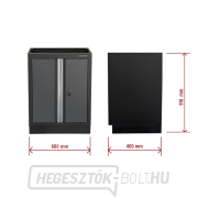 Kétajtós szekrény Matabro MB-TGC1300 | 1 polc | 680x458x910 mm náhled