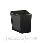 Sarok egyajtós műhelyszekrény Matabro MB-TGC1300B | 1 polc | 864x864x910 mm Előnézet 