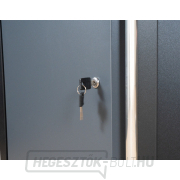 Sarok egyajtós műhelyszekrény Matabro MB-TGC1300B | 1 polc | 864x864x910 mm náhled