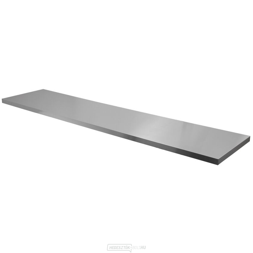 Rozsdamentes acél munkalap a Matabro műhelybútorkészlethez MB-TGW80S | 2045x465x40 mm