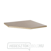Fa sarok munkalap a műhelybútorkészlethez Matabro MB-TGW34 | 865x865x40 mm Fa sarok munkalap a műhelybútorkészlethez Matabro MB-TGW34 | 865x865x40 mm gallery main image