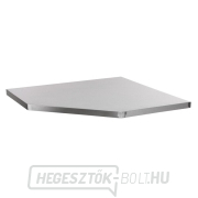Rozsdamentes sarok munkalap a Matabro műhelybútorkészlethez MB-TGW34S | 865x865x40 mm Rozsdamentes sarok munkalap a Matabro műhelybútorkészlethez MB-TGW34S | 865x865x40 mm gallery main image