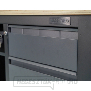 Munkaasztal Matabro MB-TSK7506-L | 6 fiókos | 1 polc | 1690 x 600 x 860 - 900 mm náhled