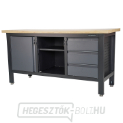 Munkaasztal Matabro MB-TSK7513-L | 3 fiók | 1 szekrény | 1 polc | 1690 x 600 x 860 - 900 mm Munkaasztal Matabro MB-TSK7513-L | 3 fiók | 1 szekrény | 1 polc | 1690 x 600 x 860 - 900 mm gallery main image