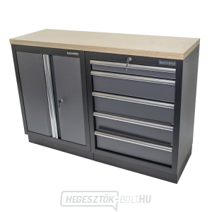 AKCIÓS KÉSZLET Műhelyszekrény MB-TGC1305 és MB-TGC1300 fa munkalappal MB-TGW53 AKCIÓS KÉSZLET Műhelyszekrény MB-TGC1305 és MB-TGC1300 fa munkalappal MB-TGW53 gallery main image