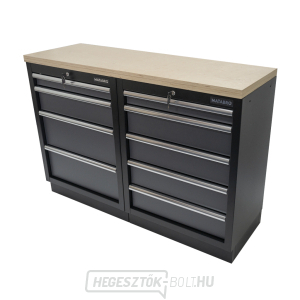 AKCIÓS KÉSZLET Műhelyszekrény MB-TGC1305 és MB-TGC1304 fa munkalappal MB-TGW53 AKCIÓS KÉSZLET Műhelyszekrény MB-TGC1305 és MB-TGC1304 fa munkalappal MB-TGW53 gallery main image