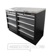 AKCIÓS KÉSZLET MB-TGC1305 és MB-TGC1304 műhelyszekrény rozsdamentes acél munkalappal MB-TGW53S AKCIÓS KÉSZLET MB-TGC1305 és MB-TGC1304 műhelyszekrény rozsdamentes acél munkalappal MB-TGW53S gallery main image