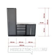 AKCIÓS SZETT 3 db-os műhelybútor készlet SET-CA01018 rozsdamentes acél munkalappal MB-TGW53S AKCIÓS SZETT 3 db-os műhelybútor készlet SET-CA01018 rozsdamentes acél munkalappal MB-TGW53S náhled