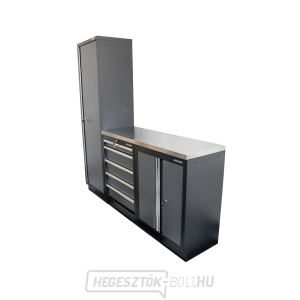 AKCIÓS SZETT 3 db műhelybútor készlet SET-CA01020 rozsdamentes acél munkalappal MB-TGW53S AKCIÓS SZETT 3 db műhelybútor készlet SET-CA01020 rozsdamentes acél munkalappal MB-TGW53S gallery main image