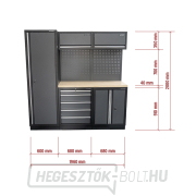 AKCIÓS SZETT 5 db-os műhelybútor készlet SET-CA01023 fa munkalappal MB-TGW53 AKCIÓS SZETT 5 db-os műhelybútor készlet SET-CA01023 fa munkalappal MB-TGW53 náhled