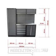 AKCIÓS SZETT 5 db-os műhelybútor készlet SET-CA01024 rozsdamentes acél munkalappal MB-TGW53S AKCIÓS SZETT 5 db-os műhelybútor készlet SET-CA01024 rozsdamentes acél munkalappal MB-TGW53S náhled