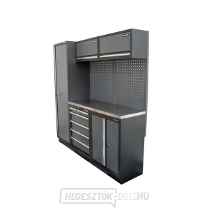 AKCIÓS SZETT 5 db-os műhelybútor készlet SET-CA01024 rozsdamentes acél munkalappal MB-TGW53S AKCIÓS SZETT 5 db-os műhelybútor készlet SET-CA01024 rozsdamentes acél munkalappal MB-TGW53S gallery main image