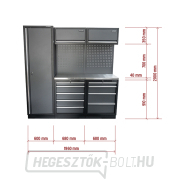 AKCIÓS SZETT 5 db-os műhelybútor készlet SET-CA01025 rozsdamentes acél munkalappal MB-TGW53S AKCIÓS SZETT 5 db-os műhelybútor készlet SET-CA01025 rozsdamentes acél munkalappal MB-TGW53S náhled