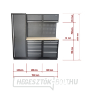 AKCIÓS SZETT 5 db-os műhelybútor készlet SET-CA01026 fa munkalappal MB-TGW53 AKCIÓS SZETT 5 db-os műhelybútor készlet SET-CA01026 fa munkalappal MB-TGW53 náhled