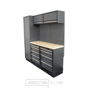 AKCIÓS SZETT 5 db-os műhelybútor készlet SET-CA01026 fa munkalappal MB-TGW53 AKCIÓS SZETT 5 db-os műhelybútor készlet SET-CA01026 fa munkalappal MB-TGW53 gallery main image