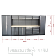 AKCIÓS SZETT 10 db-os műhelybútor készlet SET-CA01031 fa munkalappal MB-TGW53 AKCIÓS SZETT 10 db-os műhelybútor készlet SET-CA01031 fa munkalappal MB-TGW53 náhled