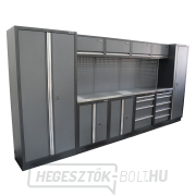 AKCIÓS SZETT 10 db-os műhelybútor készlet SET-CA01032 rozsdamentes acél munkalappal MB-TGW53S AKCIÓS SZETT 10 db-os műhelybútor készlet SET-CA01032 rozsdamentes acél munkalappal MB-TGW53S gallery main image