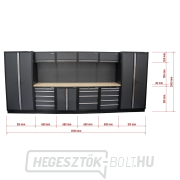 AKCIÓS SZETT 10 db-os műhelybútor készlet SET-CA01033 fa munkalappal MB-TGW53 AKCIÓS SZETT 10 db-os műhelybútor készlet SET-CA01033 fa munkalappal MB-TGW53 náhled