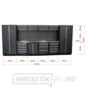 AKCIÓS SZETT 10 db-os műhelybútor készlet SET-CA01034 rozsdamentes acél munkalappal MB-TGW53S AKCIÓS SZETT 10 db-os műhelybútor készlet SET-CA01034 rozsdamentes acél munkalappal MB-TGW53S náhled